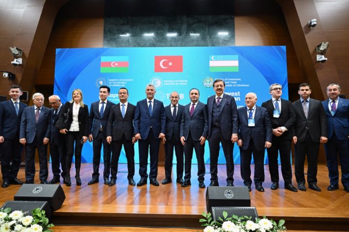 Türkiyə-Azərbaycan-Özbəkistan biznes forumu keçirilib